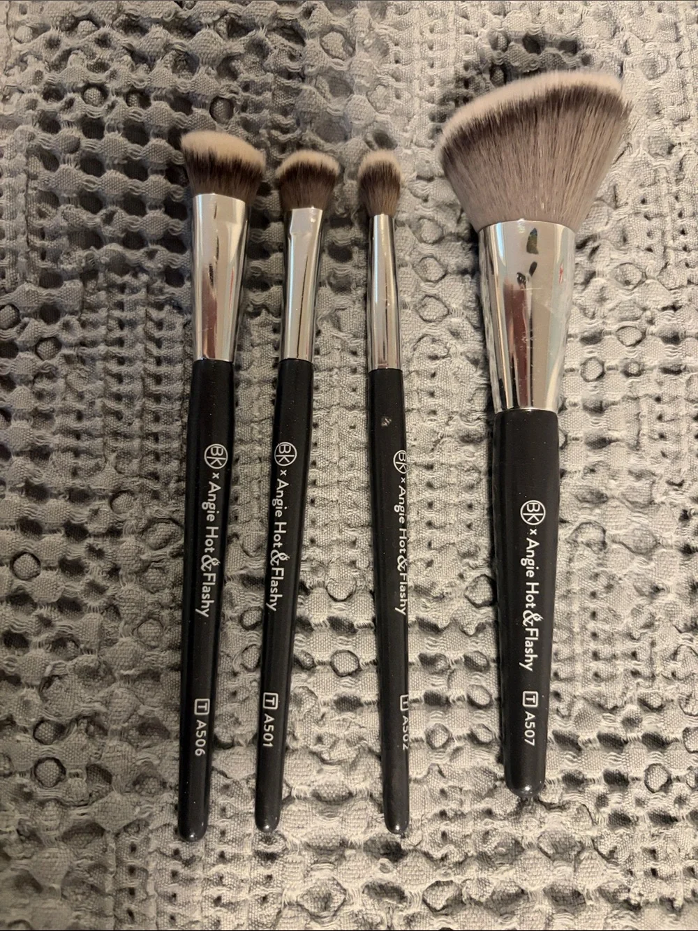 Make up brushes Chanel Hermes and BK x Angie hot & flashy
